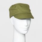 Women's Twill Engineer Captain Cadet Hat - Universal Thread Green