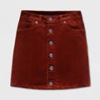 Girls' Corduroy Skirt - Cat & Jack Burgundy