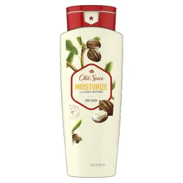 Old Spice Body Wash For Men Moisturize With Shea Butter Body Wash Scent Inspired By Nature - 16 Fl Oz, Adult Unisex