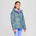 Girls' 3-in-1 Printed System Jacket - C9 Champion Aqua