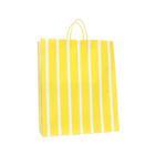 Spritz Extra Large Striped Gift Bag White/yellow -