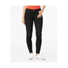 Denizen From Levi's Women's Mid-rise Skinny Jeans - Black Onyx