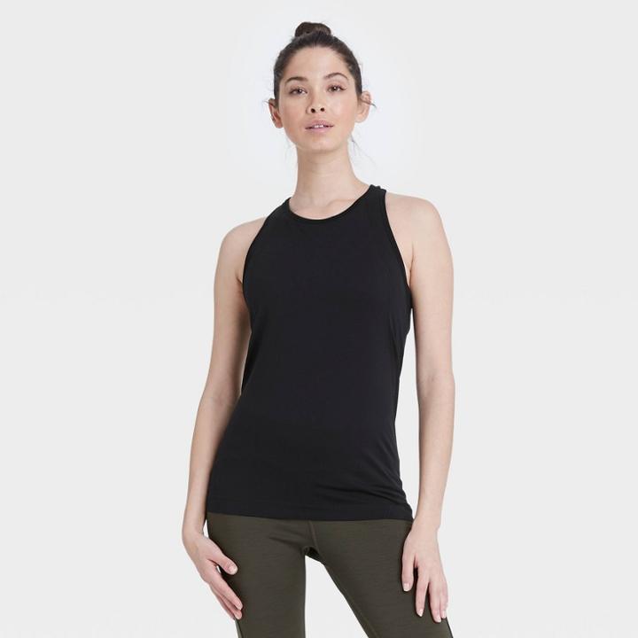 Women's Core Seamless Tank Top - All In Motion Black