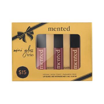 Mented Cosmetics Trio Mini Holiday Lip Gloss - Nude