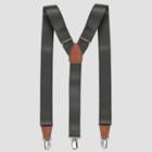 Men's Camo Print Suspenders - Goodfellow & Co Green One Size,