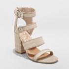 Women's Dv Alesha Raffia Heeled Pumps - Tan