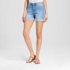 Women's Medford High Waist 4 Jean Shorts - Crafted By Lee Light Wash