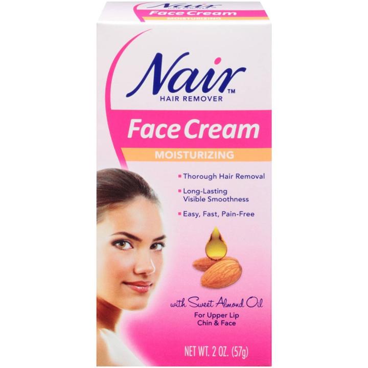 Nair Facial Hair Remover Cream 2.0 Oz, Women's