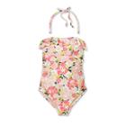 Flounce Bandeau One Piece Maternity Swimsuit - Isabel Maternity By Ingrid & Isabel Floral