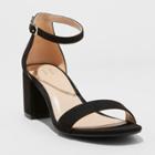Target Women's Michaela Wide Width Pumps - A New Day Black 8w,