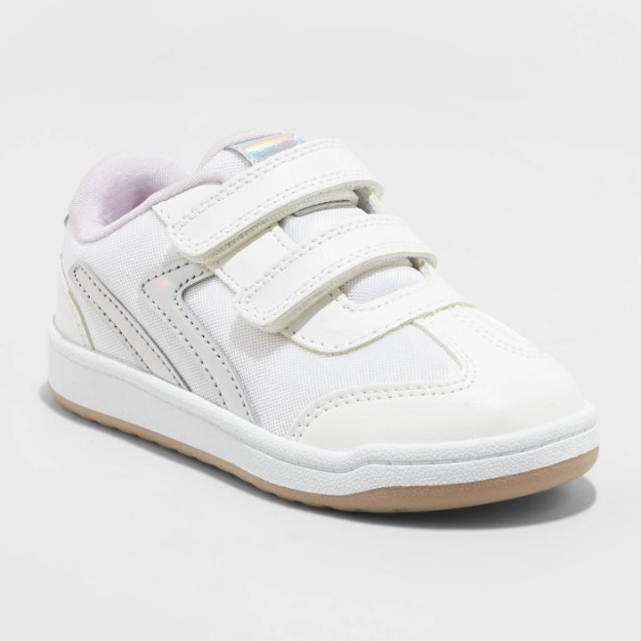 Toddler' Nevada Wide Width Sneakers - Cat & Jack White