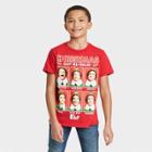 Warner Bros. Kids' Elf Christmas Feeling Short Sleeve Graphic T-shirt - Red