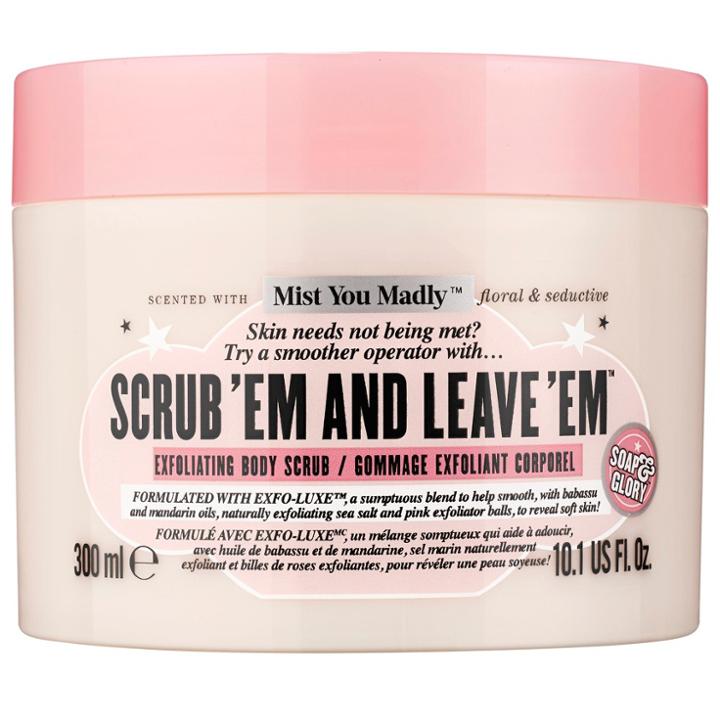 Soap & Glory Mist You Madly Scrub 'em & Leave 'em Body Exfoliator