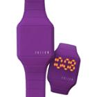 Girls' Fusion Hidden Led Digital Watch - Purple