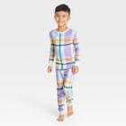 No Brand Kids' Plaid Matching Family Pajama