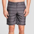 Men's 9 Nautical Stripe Hybrid Swim Shorts - Goodfellow & Co Black