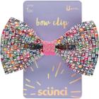 Scünci Scunci Multi Stones Bow Salon Clip,
