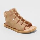 Just Buds Footwear Toddler Girls' Just Buds Ghillie Gladiator Sandals - Desert Tan