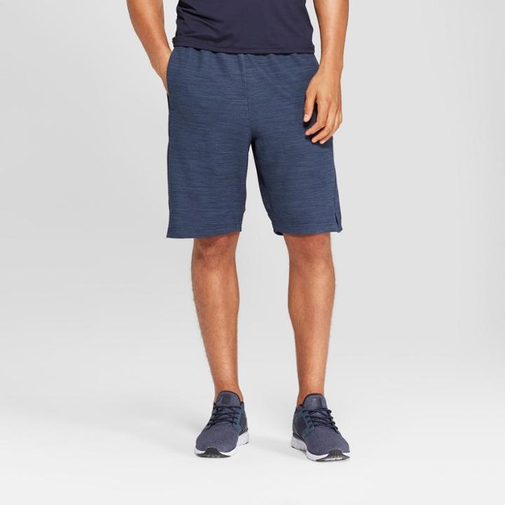 Men's Texture Heather Basketball Shorts - C9 Champion Navy Heather