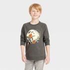 Boys' Halloween Long Sleeve Graphic T-shirt - Cat & Jack Gray