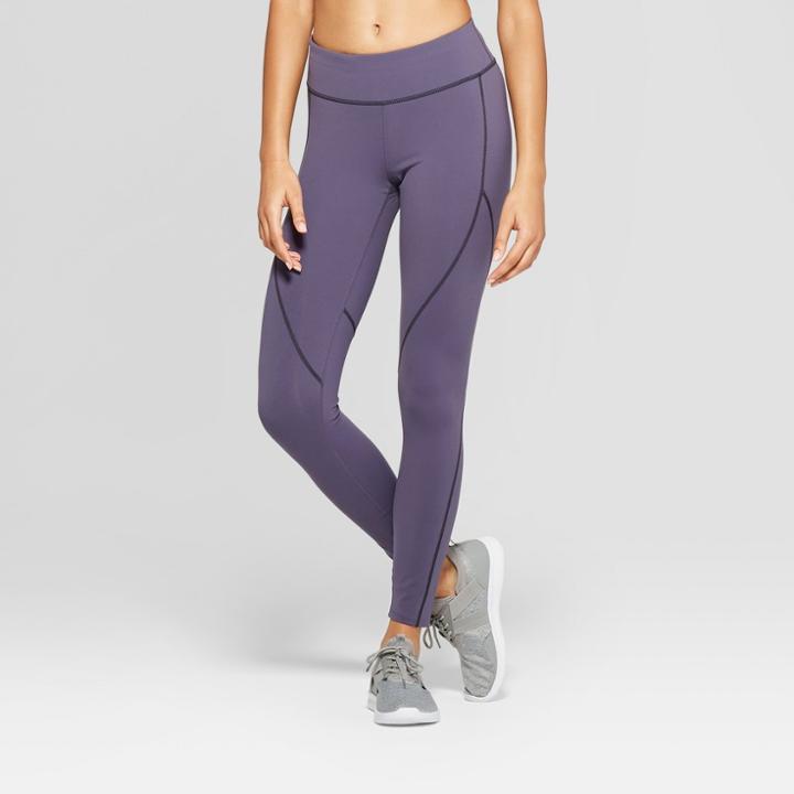 Women's Premium 7/8 Mid - Rise Leggings - Joylab Stone Gray