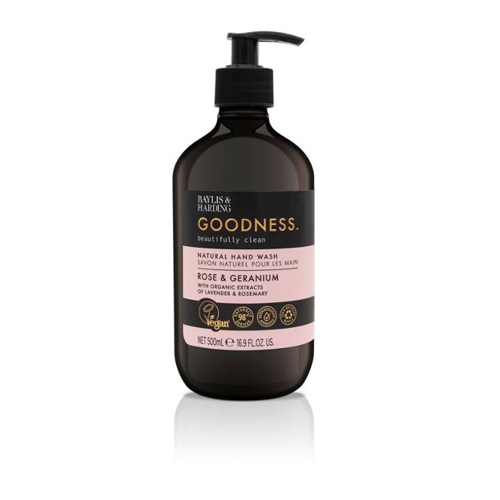 Baylis & Harding Hand Wash Soap Rose And Geranium
