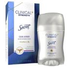 Secret Clinical Strength Invisible Solid Antiperspirant And Deodorant For Women - Clean Lavender