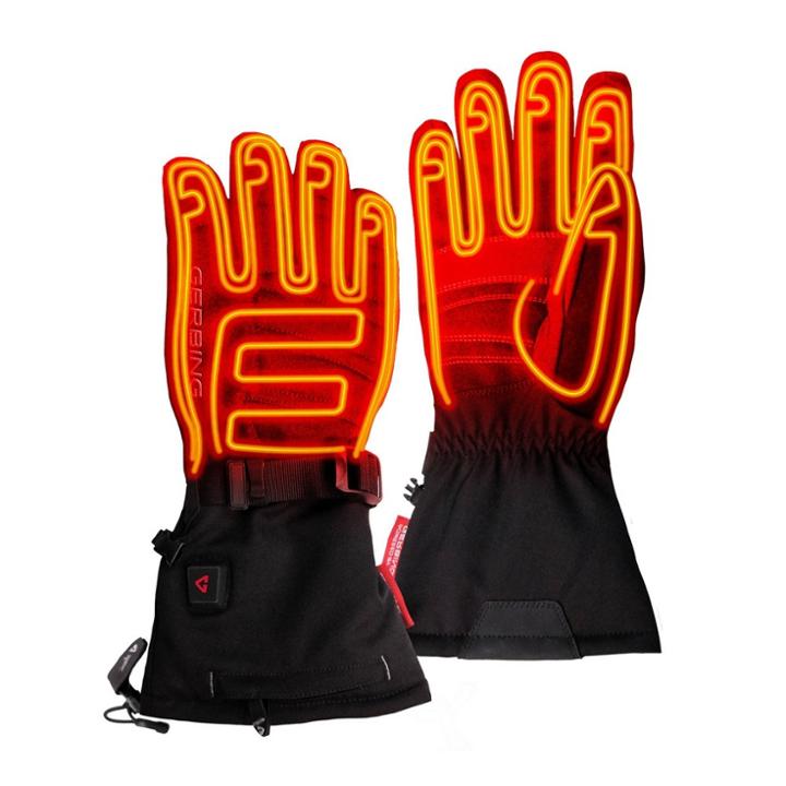 Gerbing 7v Men's S7 Gloves - M, Blue/green/red