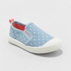 Toddler Girls' Laif Dots Sneakers - Cat & Jack Blue 5, Toddler Girl's