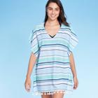 Women's Scoop Neck Tunic Cover Up - Kona Sol S, Women's, Size: Small,