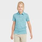Boys' Golf Polo Shirt - All In Motion Turquoise