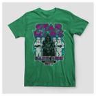Men's Big & Tall Star Wars Darth Vader Dark Side Since 1977 Graphic T-shirt - Green