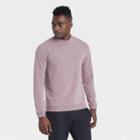 Men's Soft Gym Crewneck Sweatshirt - All In Motion Purple