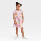 Girls' Short Sleeve Dress - Cat & Jack Off-white