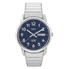 Men's Timex Easy Reader Expansion Band Watch - Silver/blue T200319j