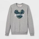 Mickey Mouse & Friends Mickey Mouse Crewneck Golden State Pullover - Heather Gray