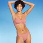 Juniors' Ribbed Faux Underwire Bikini Top - Xhilaration