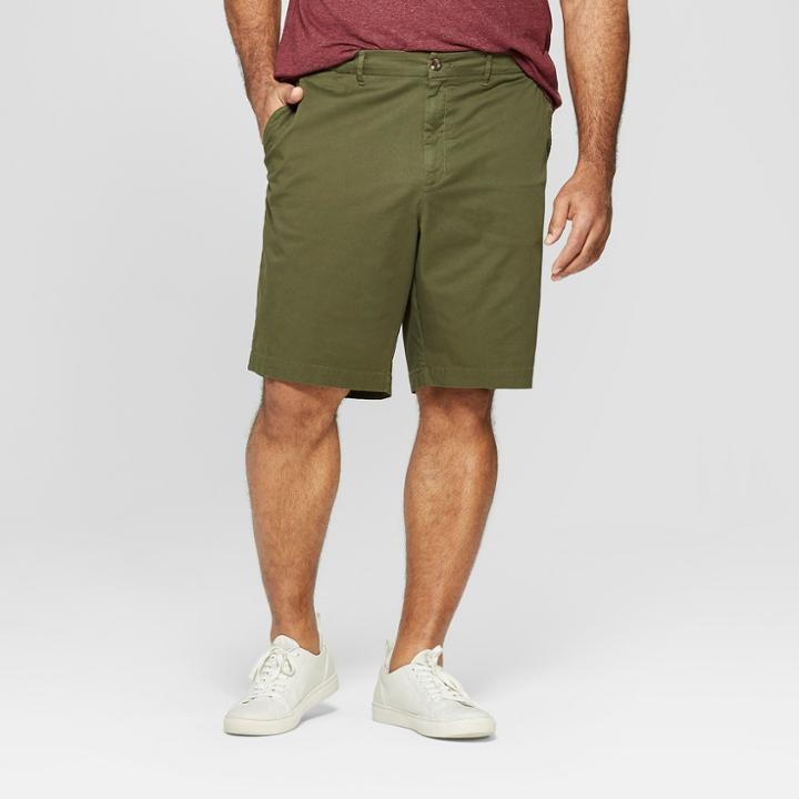 Men's 10.5 Slim Fit Chino Shorts - Goodfellow & Co Green