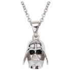 Women's Star Wars Darth Vader 925 Sterling Silver Pendant With Chain