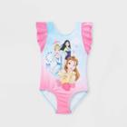 Toddler Girls' Disney Princess One Piece Swimsuit - Pink