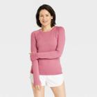 Women's Seamless Long Sleeve Top - All In Motion Rose Red