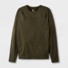 Men's Long Sleeve Midweight Thermal Undershirt - All In Motion Olive