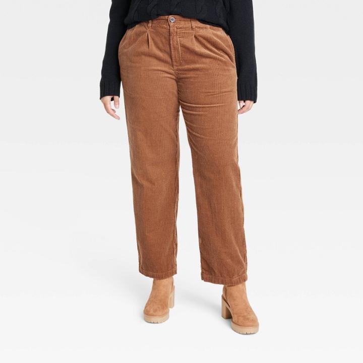 Houston White Adult Corduroy Chino Pants - Brown