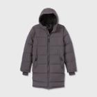 Men's Mid-length Puffer Jacket - All In Motion Gray
