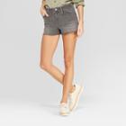 Women's High-rise Shorts - Universal Thread Gray Wash