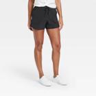 Women's Stretch Woven Shorts 4 - All In Motion Black