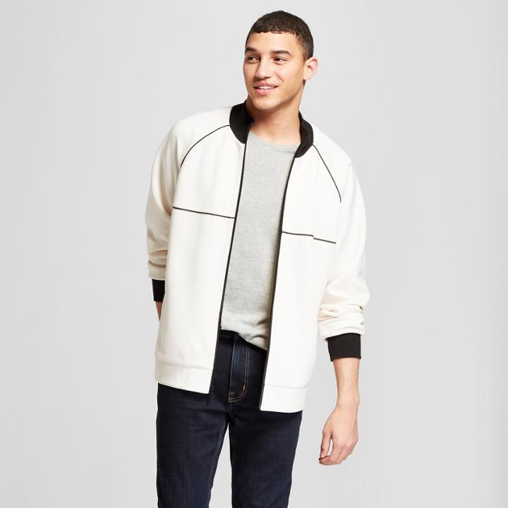 Men's Track Jacket - Jackson White