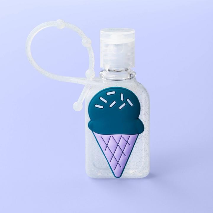 Hand Sanitizer & Shaped Carrier - 0.37 Fl Oz - More Than Magic Blue Raspberry Radiance,