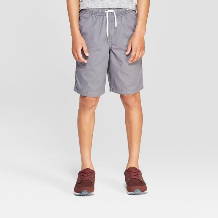 Boys' Pull-on Chino Shorts - Cat & Jack Gray