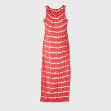 Isabel Maternity By Ingrid & Isabel Printed Sleeveless Knit Maternity Dress - Isabel By Ingrid & Isabel Red